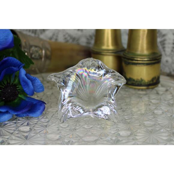 Lansam-Billing Iridescent Blown Glass Lily Bud Vase - Picture 2 of 5